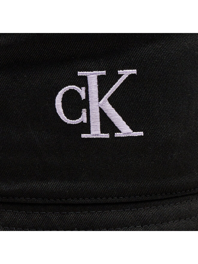 Calvin Klein Klobouk Calvin Klein Bucket Monogram Embro K60K612320 Černá