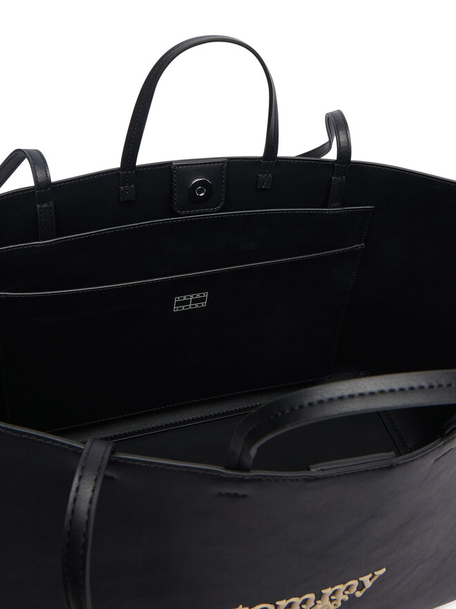 Tommy Jeans Handtasche Tommy Jeans Tjw Must Tote AW0AW19051 Schwarz