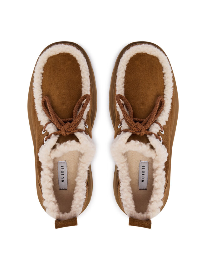 Inuikii Halbschuhe Inuikii Mocabee Curly 1015.003.0011.171 Braun