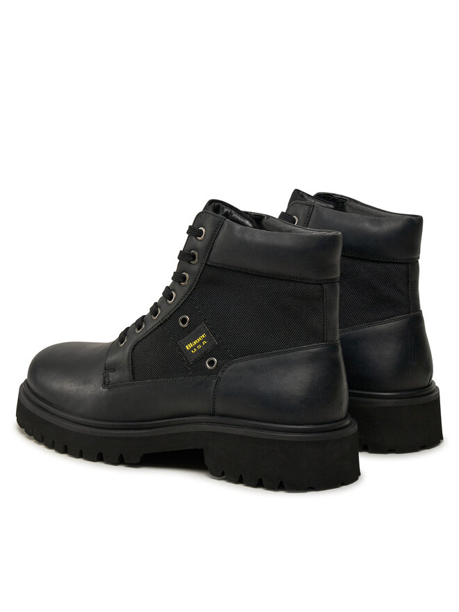 Blauer Trapper stila apavi Blauer F4BUXTON03/LEA Melns