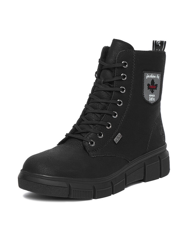 Rieker Schnürschuhe Rieker CEO-X3410-00 Schwarz
