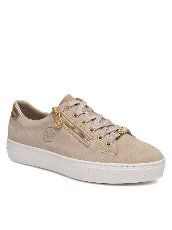 Rieker Sneakersy Rieker L59L1-60 Beżowy