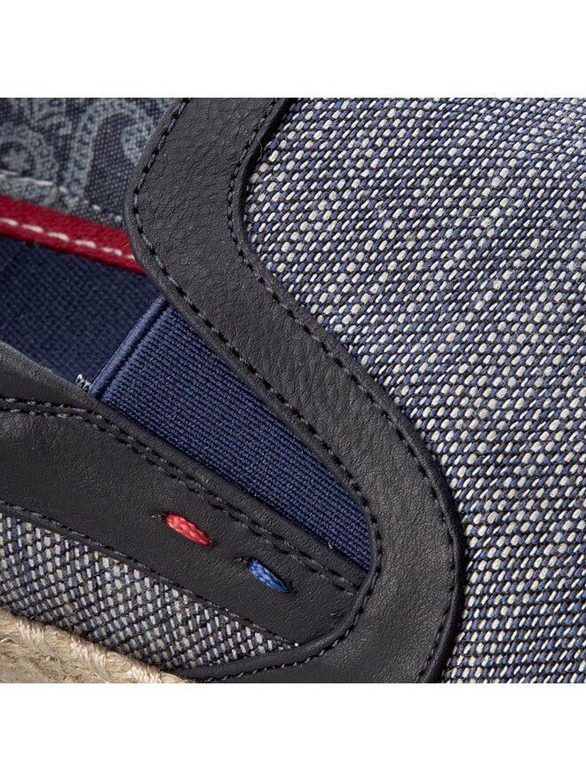 Wrangler Espadrilles Wrangler Malibu Slip On WF0262435 Dunkelblau
