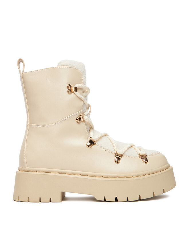 DeeZee Botines planos DeeZee 13123-15 Écru
