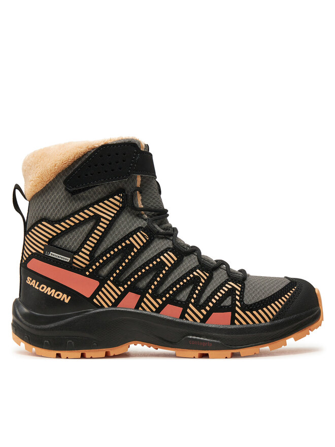 Bottes de neige Salomon Xa Pro V8 Winter Cswp J L47780000 Noir chaussures