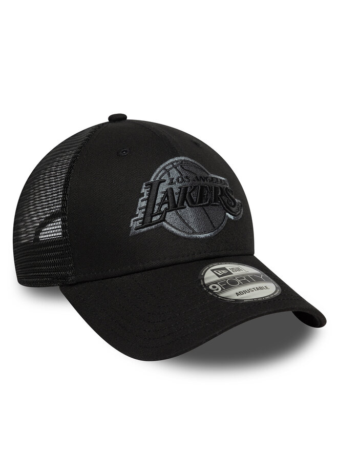 New Era Καπέλο Jockey New Era LA Lakers NBA Black 9FORTY 60667432 Μαύρο