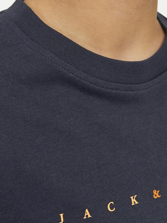 Jack&Jones Junior Jack&Jones Junior Póló Star 12237435 Sötétkék Relaxed Fit