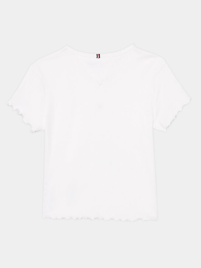 Tommy Hilfiger Tommy Hilfiger T-Shirt Essential KG0KG08138 Weiß Regular Fit