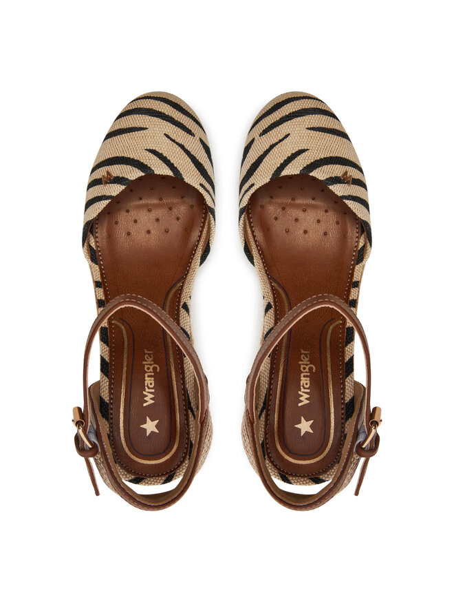 Wrangler Espadryle Wrangler Brava Women Wedge 20241056 Beżowy