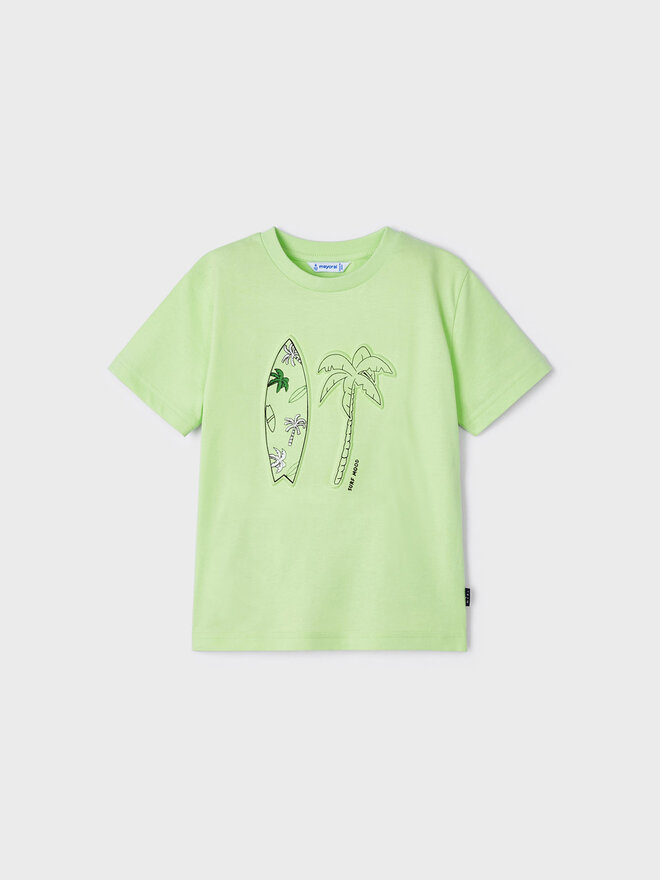 Mayoral Mayoral Camiseta 3019 Verde Regular Fit
