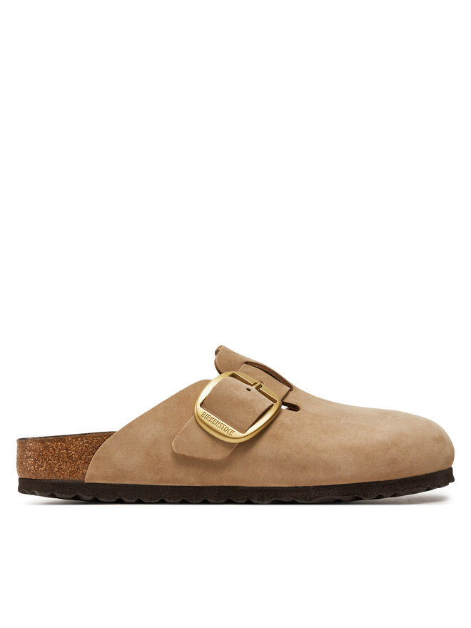 Birkenstock Klapki Birkenstock Boston Big Buckle 1028052 Beżowy
