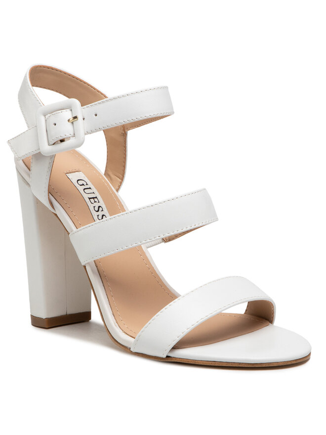 Guess Sandały Guess FL6MEL LEA03 Biały