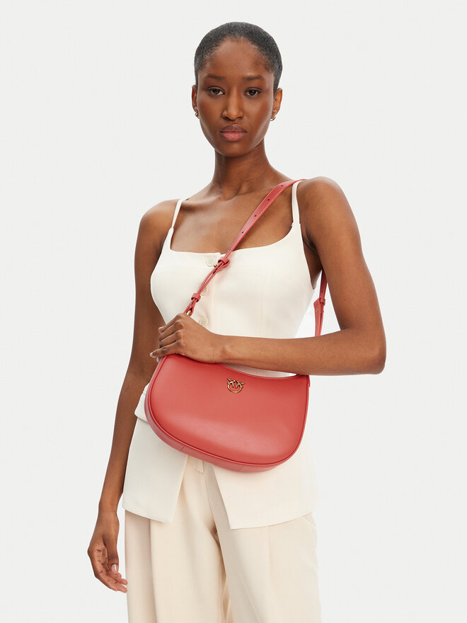 PINKO Soma PINKO Half Moon Mini Fl 102790 A0F1 Koraļļu