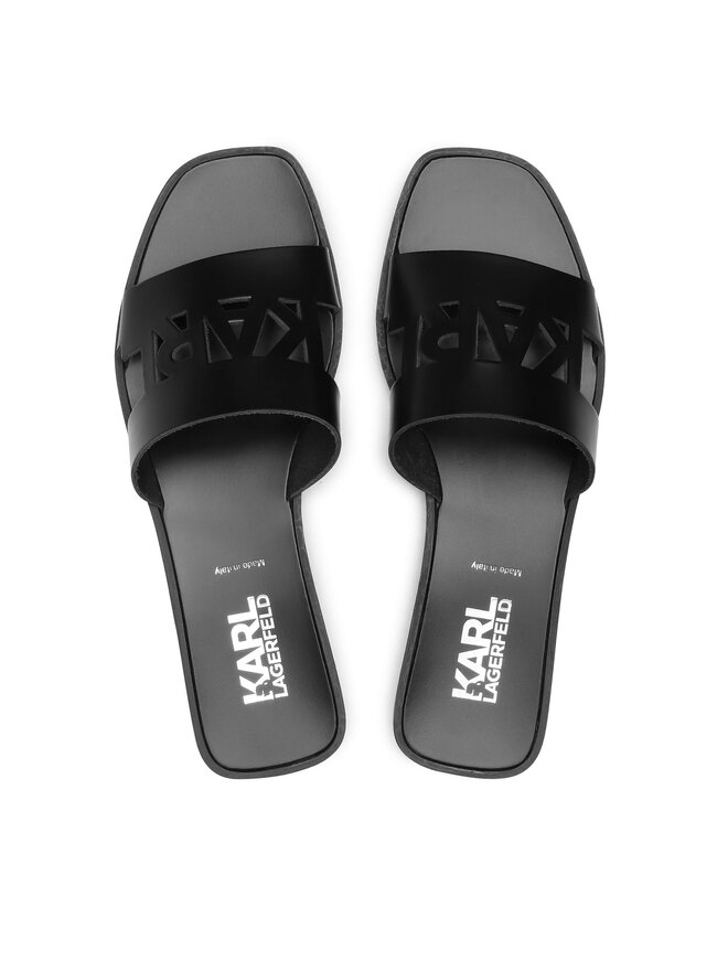 KARL LAGERFELD Nazouváky KARL LAGERFELD KL80405 Černá