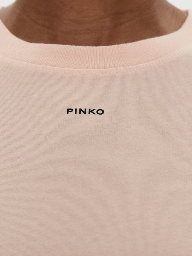 PINKO PINKO Camiseta 100373 A228 Rosa Regular Fit