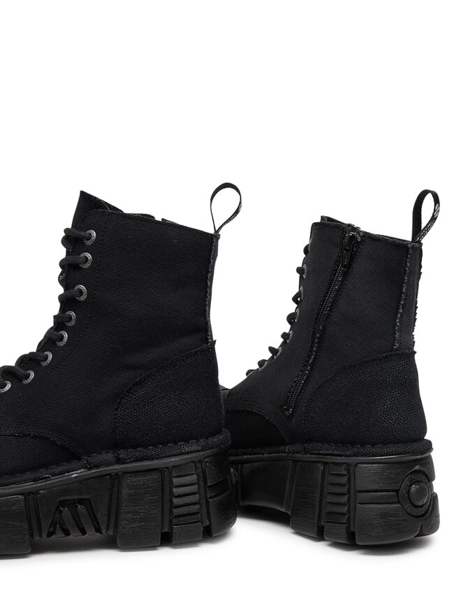 NEW ROCK Bakancs NEW ROCK M-MILI083C-RC7 Fekete