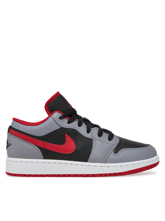 Nike Sneakersy Nike Air Jordan 1 Low (GS) 553560 060 Czarny