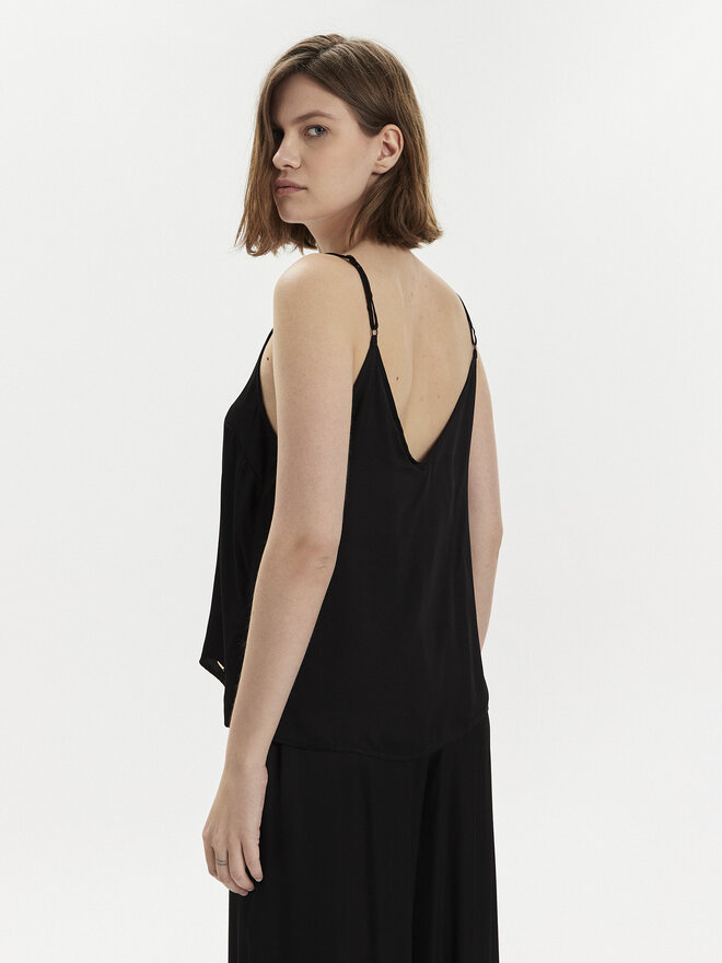 Gaudi Gaudi Top 411FD45029 Schwarz Relaxed Fit