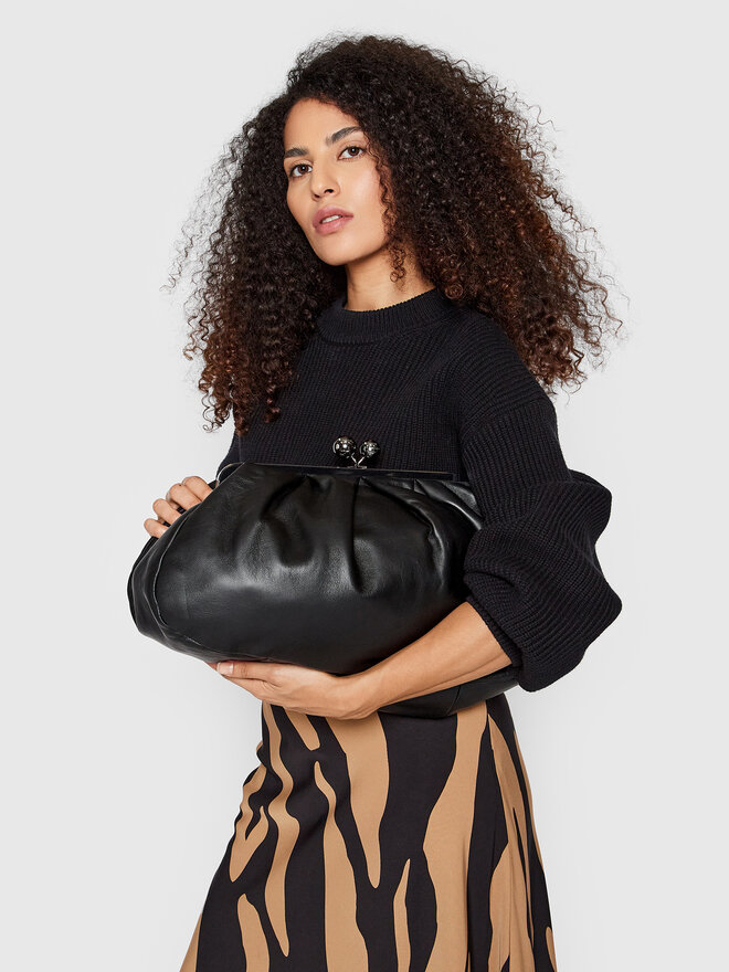 Сумка Weekend Max Mara Provino 55110322600 Чорний | evzuttya.com.ua