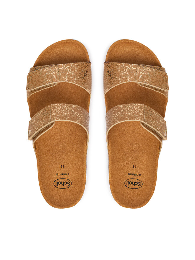 Scholl Шльопанці Scholl Lusaka 2.0 MF00879 Золотий