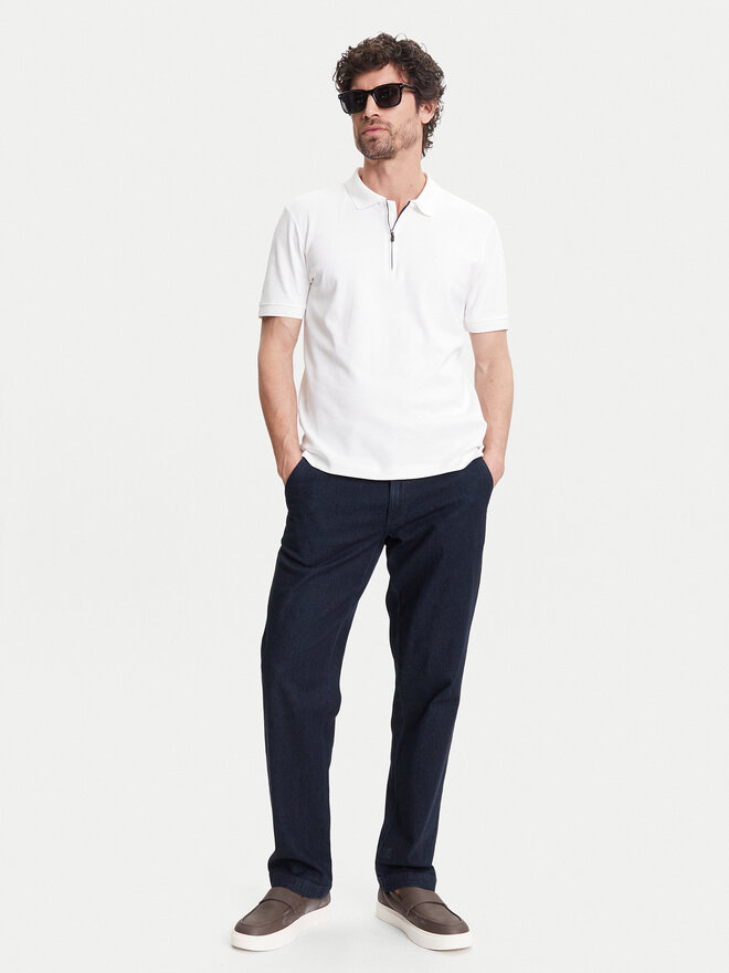 Pierre Cardin Pierre Cardin Поло C5 21455.2119 Білий Regular Fit