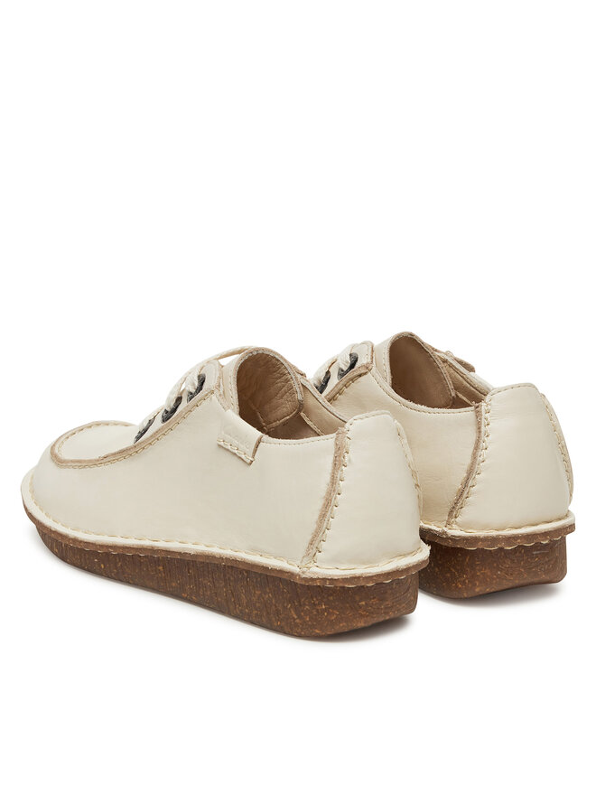 Clarks Félcipő Clarks Funny Dream 26181433 Ekru