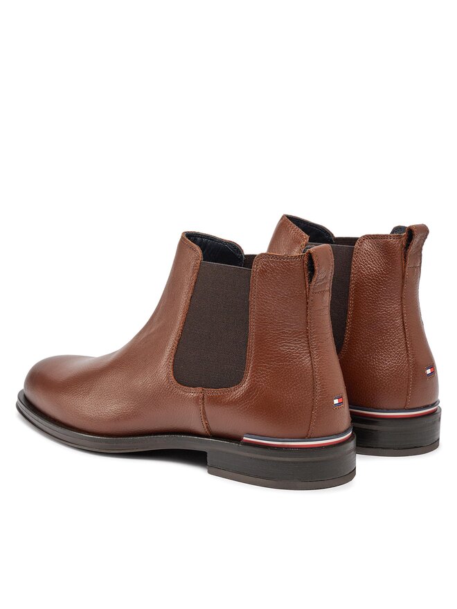 Tommy Hilfiger Боти тип челси Tommy Hilfiger Th Central Cc And Coin Кафяв
