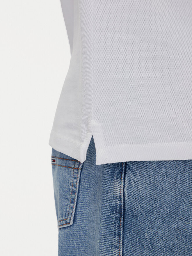 Timberland Timberland Polo TB0A6VDP Λευκό Regular Fit