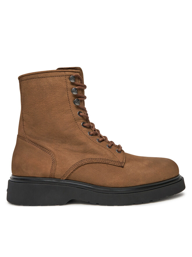 Calvin Klein Schnürschuhe Calvin Klein HM0HM01576 Braun