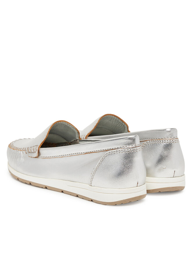 Marco Tozzi Sneakersy Marco Tozzi 2-24600-42 Srebrny