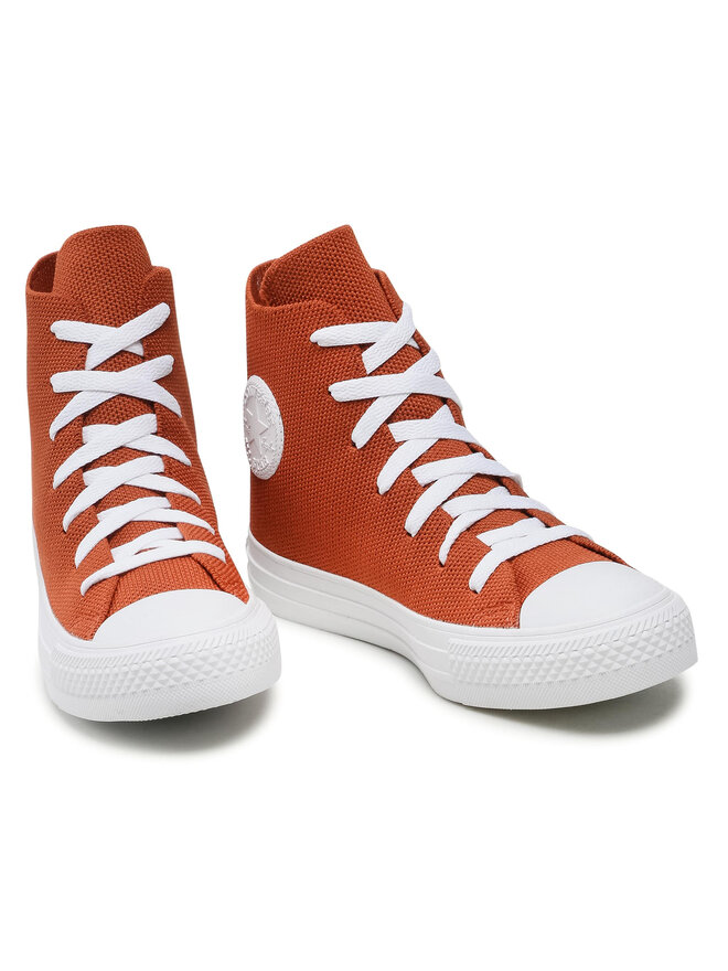 Converse Sneakers aus Stoff Converse Ctas Hi 170871C Braun