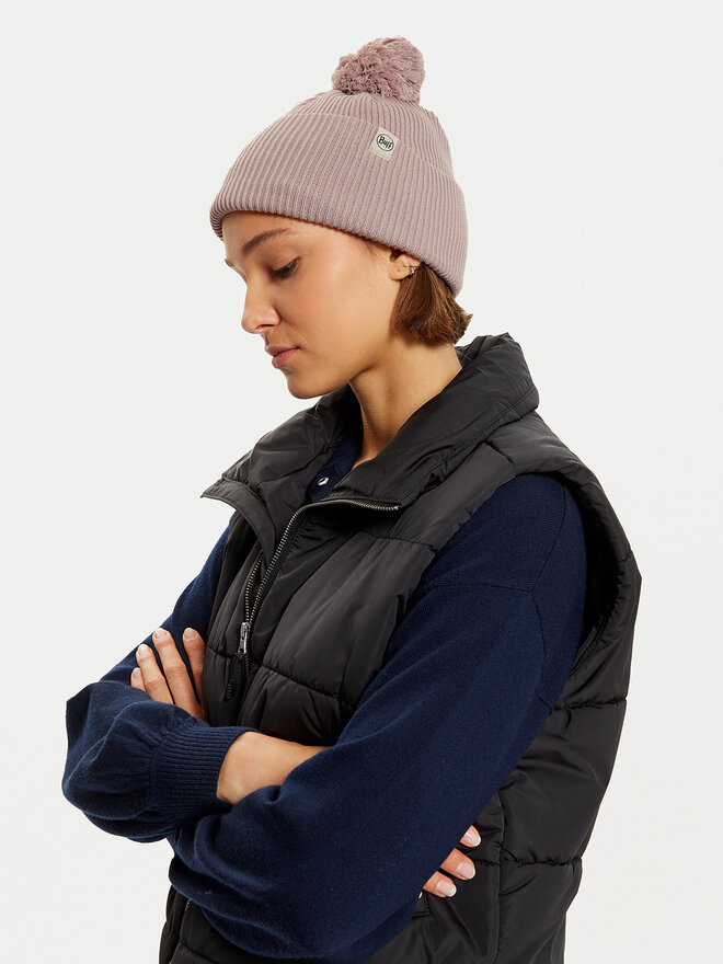 Buff Шапкa Buff Knitted Beanie Renvi 134479.341.10 Рожевий