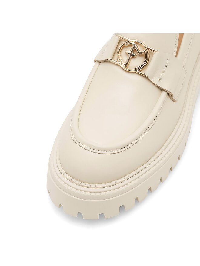 Eva Minge Loafersy Eva Minge SARAH-8049 Beżowy
