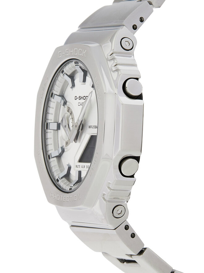 G-Shock Uhr G-Shock G-Steel GM-2110D-7AER Silberfarben