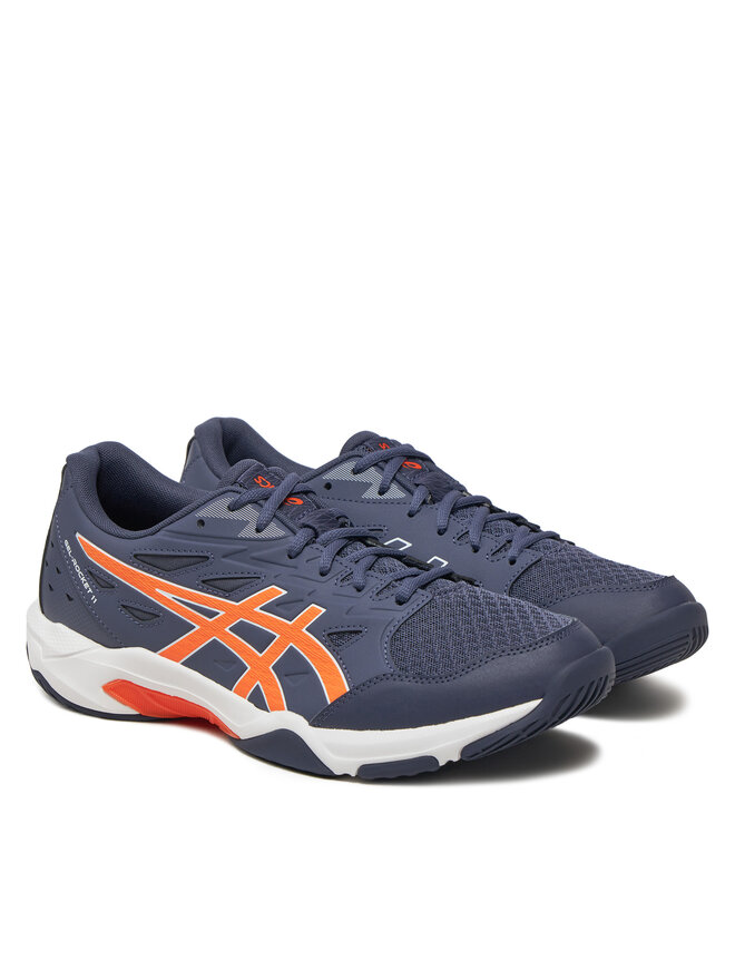 Asics Buty halowe Asics Gel-Rocket 11 1071A091 Granatowy