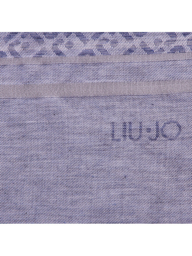 Liu Jo Шаль Liu Jo Stola Logo Jacquard N19302 T0300 Фіолетовий