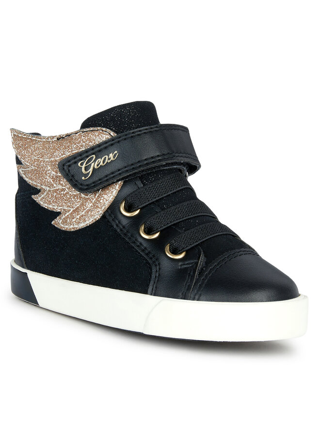 Sn keri Geox B Kilwi Girl B36D5A 022BC C0495 M Melns eapavi.lv