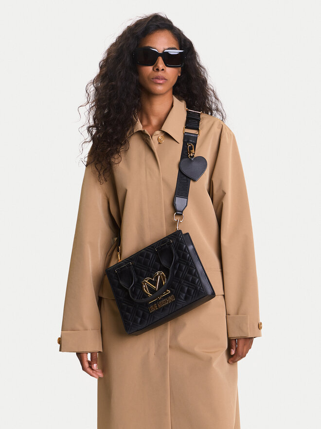 LOVE MOSCHINO Τσάντα LOVE MOSCHINO JC4303PP0MK1200A Μαύρο