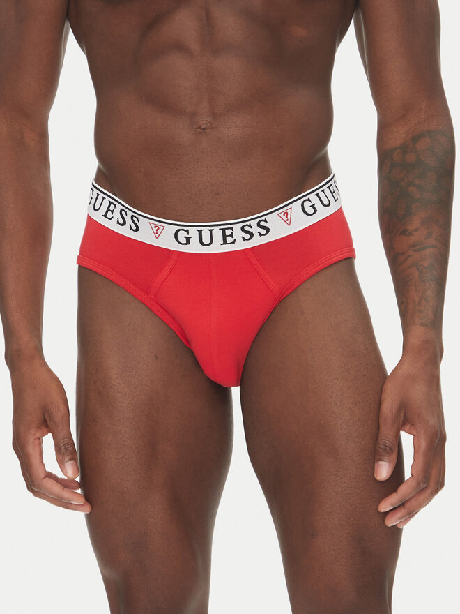 Guess Guess Set od 3 para muških slip gaća U97G00 KCD31 Šarena