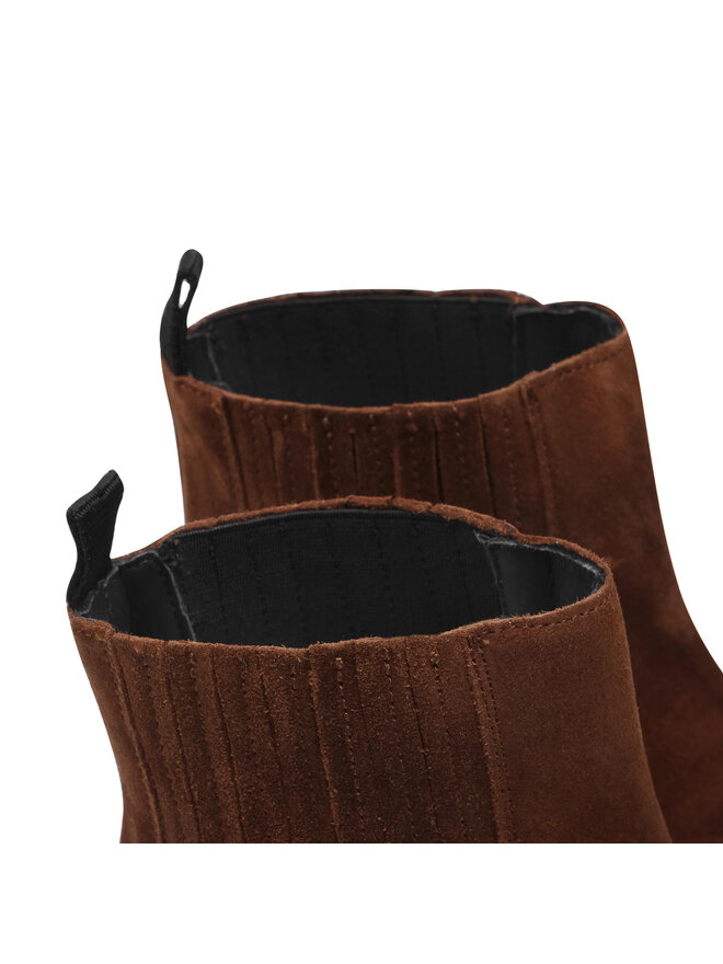 Weekend Max Mara Μποτάκια με λάστιχο Weekend Max Mara Genepi 579603146000 Καφέ