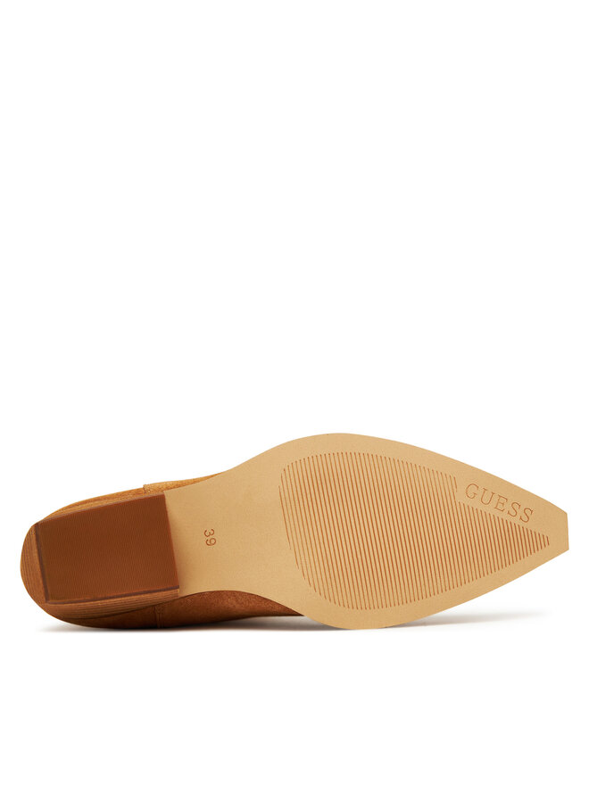 Guess Kaubojiški batai Guess FLTLN2 SUE10 Ruda