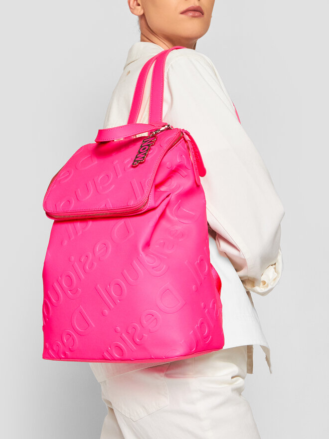 Mochila desigual rosa sale