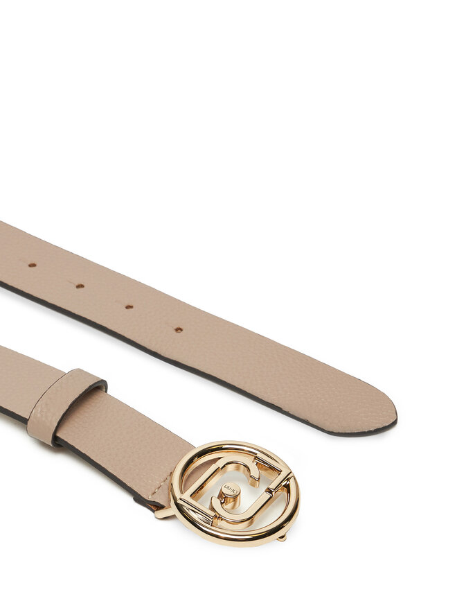 Cintura Donna In Ecopelle Liu Jo Hips Belt - Fibbia Dorata, Altezza 3.5 Cm, Taglia Unica