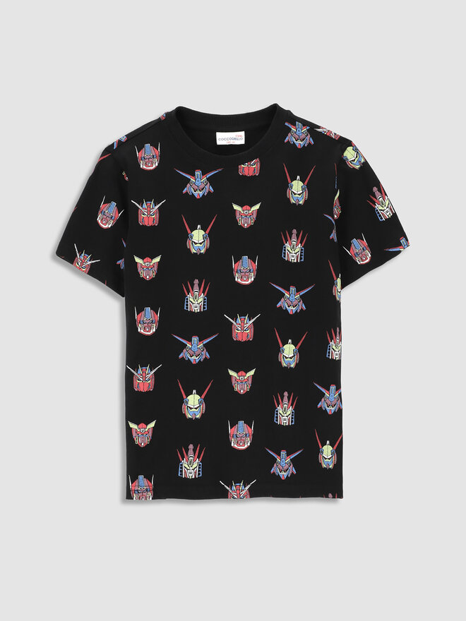 Coccodrillo Coccodrillo Футболка WC3143205EVB Чорний Regular Fit