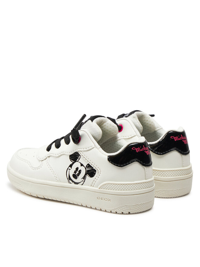 Geox Sneakersy Geox J Washiba Girl J45HXE 000BC C0404 S Bílá