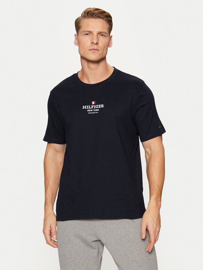 Tommy Hilfiger Tommy Hilfiger Marškinėliai MW0MW38980 Tamsiai mėlyna Regular Fit