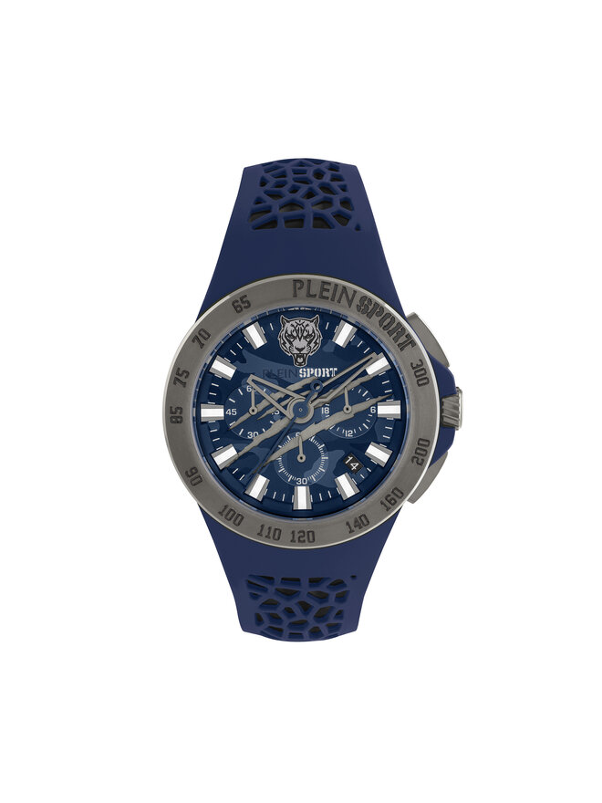 Plein Sport Годинник Plein Sport Thunderstorm Chrono PSABA0223 Голубий