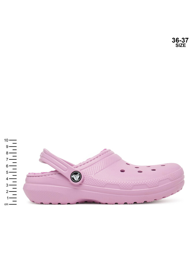 Crocs Παντόφλες Crocs Classic Lined Clog 207010 Ροζ