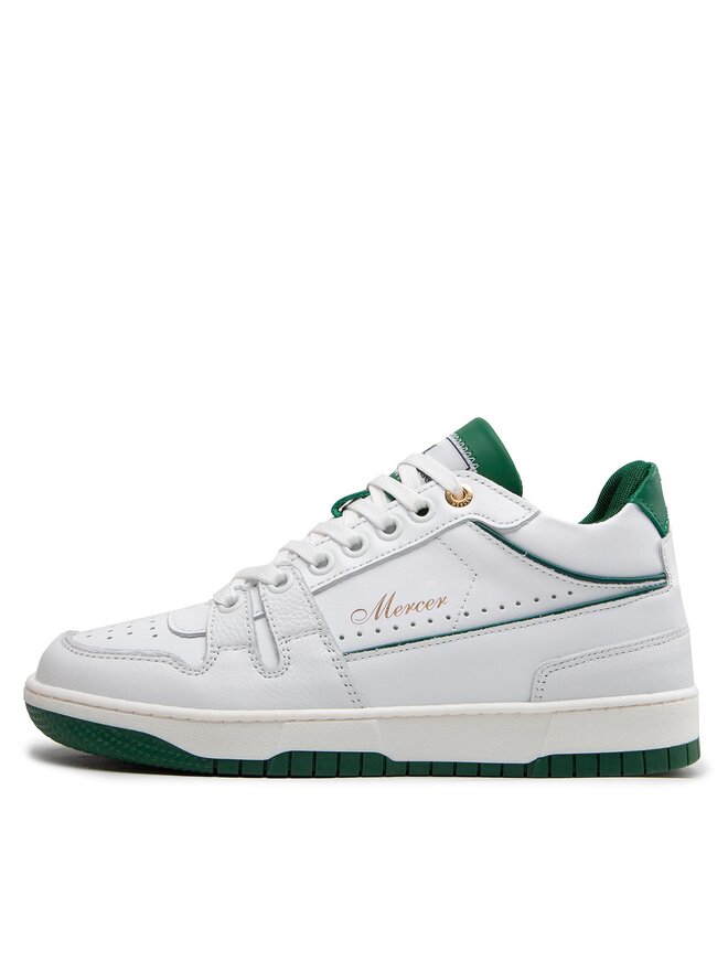 Sneakers Mercer Amsterdam The Brooklyn Low ME223001 Weiß | eschuhe.de