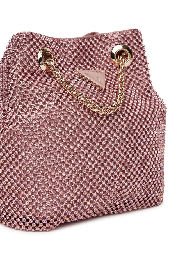 Guess Táska Guess Zalina Mini HWRP93 50750 Rózsaszín